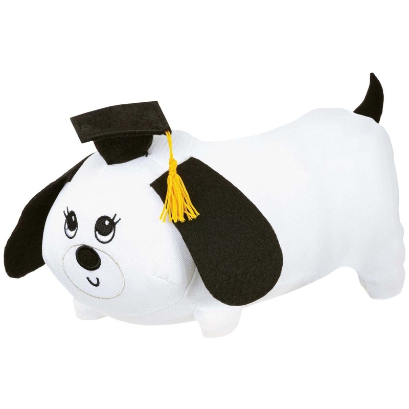 Graduation Autograph Plush Pup, 7 x 9 Inches, 1 Count