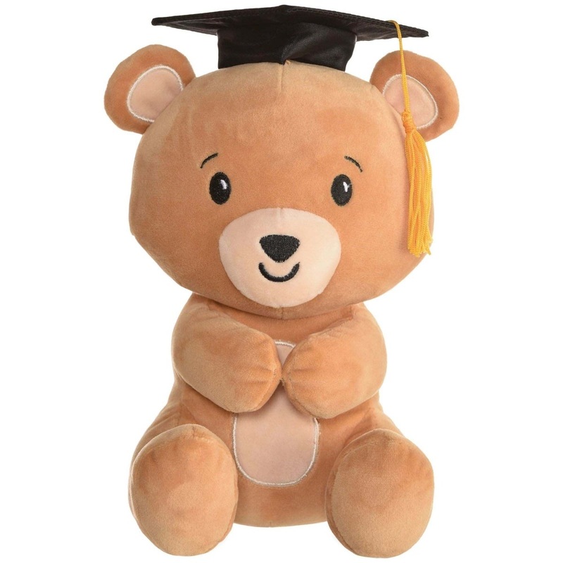 Graduation Bear Balloon Weight, 8 1/2 Inches, 1 Count