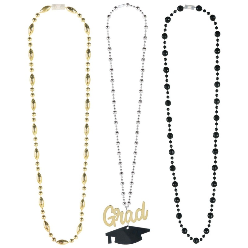 Graduation Layered Beaded Necklace, 20 Inches, 1 Count