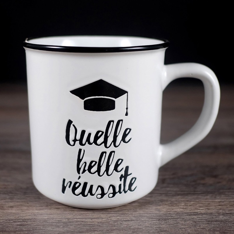Graduation Mug "Quelle belle russite", 1 Count