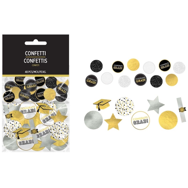 Graduation Paper Confetti, 48 Count
