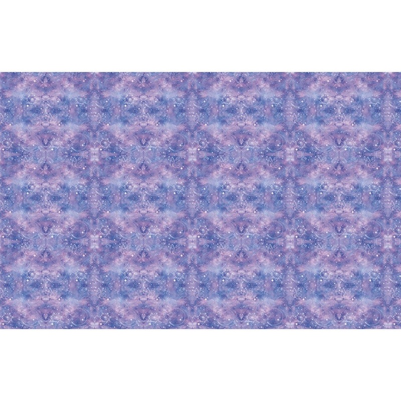 Celestial Rectangular Plastic Table Cover, 54 x 84 Inches, 1 Count