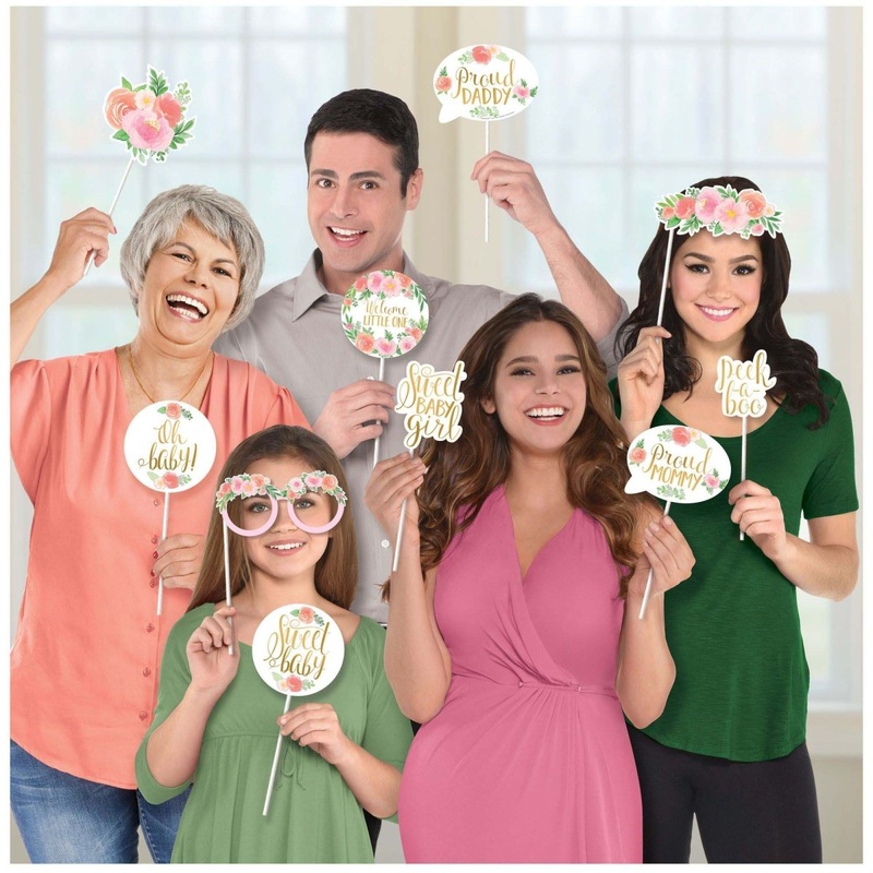 Floral Baby Photo Props, 13 Count