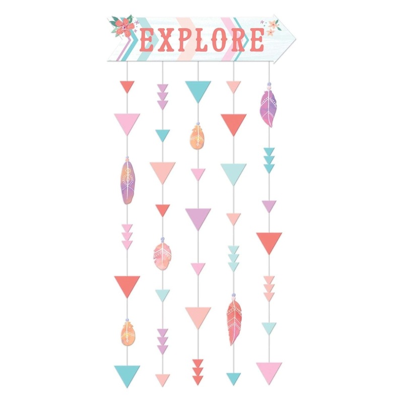 Free Spirit Birthday Paper Door Curtain, 77 x 39 Inches, 1 Count