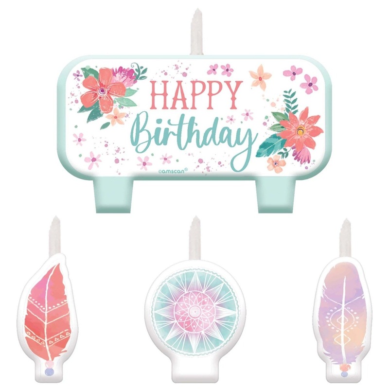 Free Spirit Candle Set, 4 Count