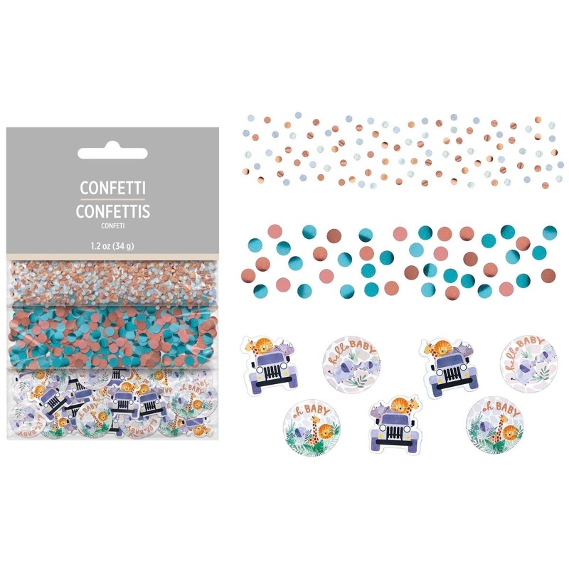 Soft Jungle Confetti Bag, 1.2 Oz, 1 Count