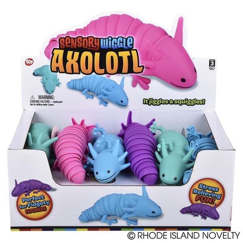 Wiggle Sensory Axolotl, Assortment, 7 Inches, 1 Count