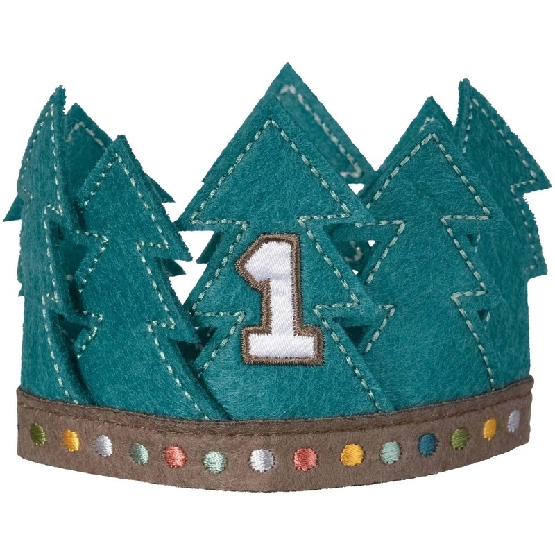 Wilderness Birthday Crown, 3 x 3 3/4 Inches, 1 Count