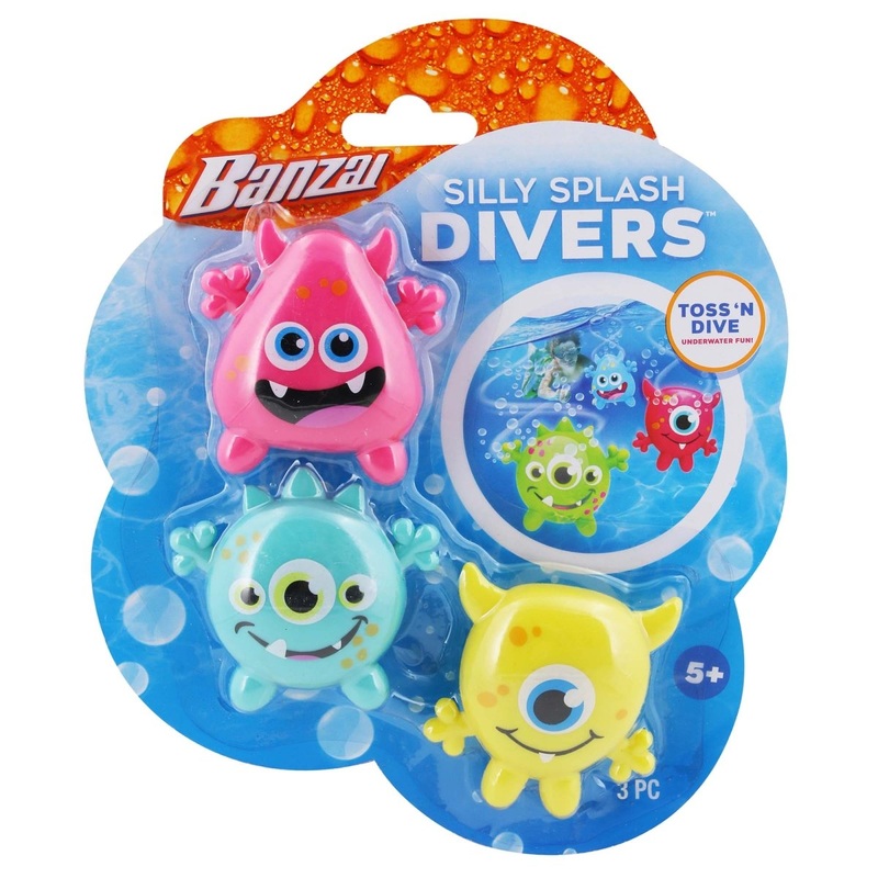 Banzai Silly Splash Pool Game, 3 Count