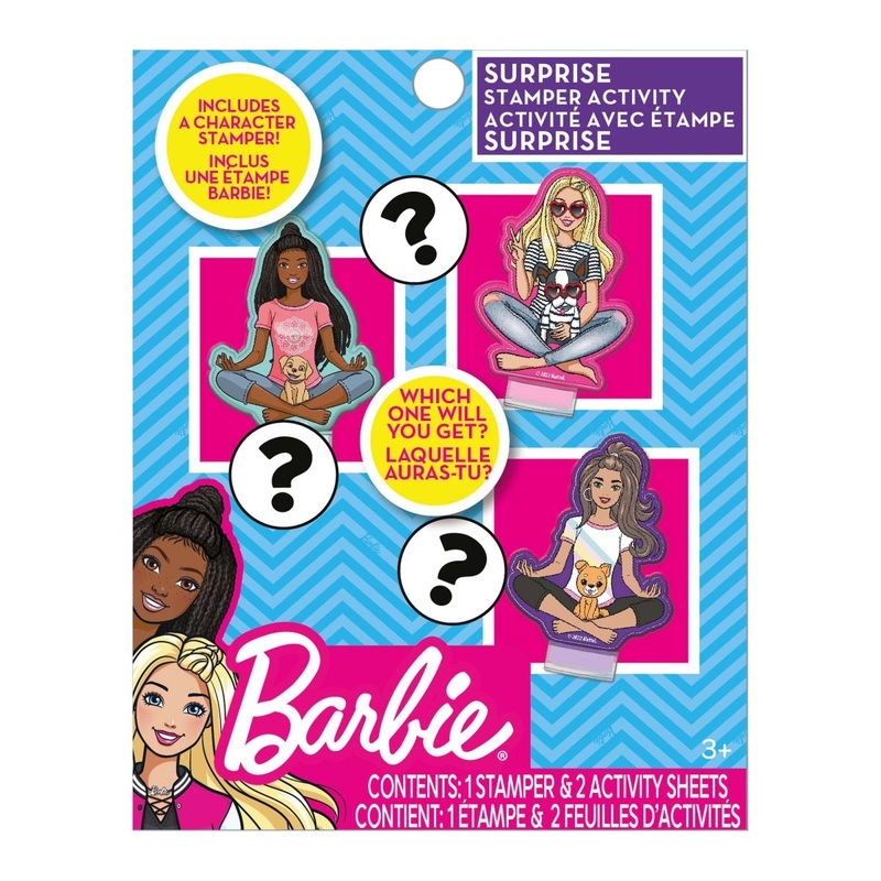 Barbie Stamper Surprise, Assortment, 1 Count
