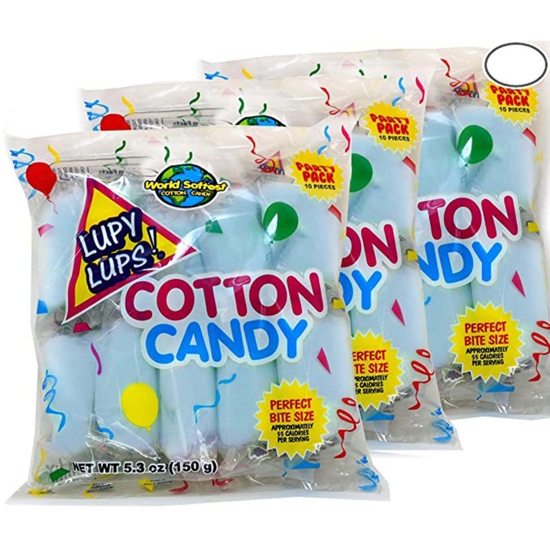 Blue Raspberry Cotton Candy, 10 Count