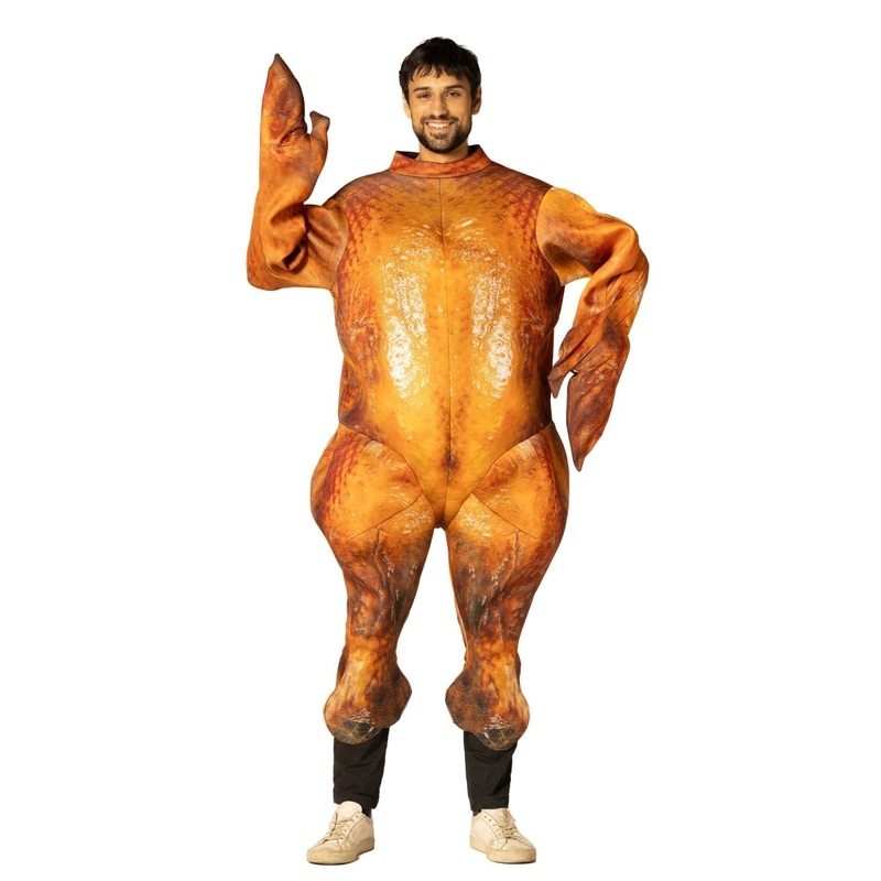 Cooked Turkey Costume for Adults One Size