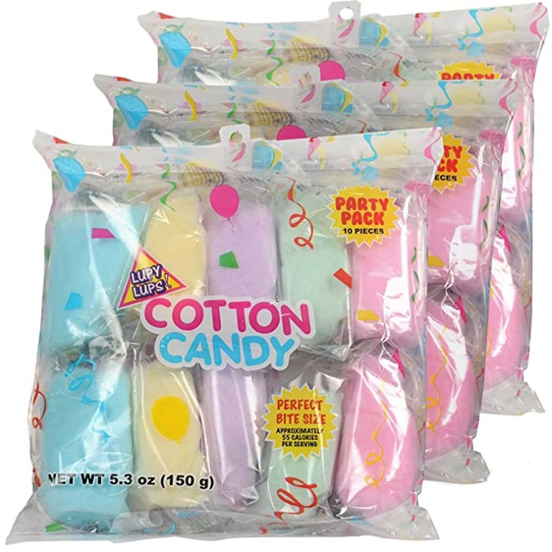 Cotton Candy, Assortment, 10 Count
