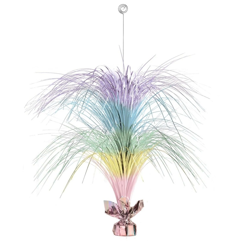 Pastel Large Spray Table Centerpiece, 28 Inches, 1 Count