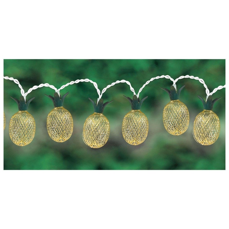 Pineapple LED String Light, 5 x 4 Inches, 1 Count