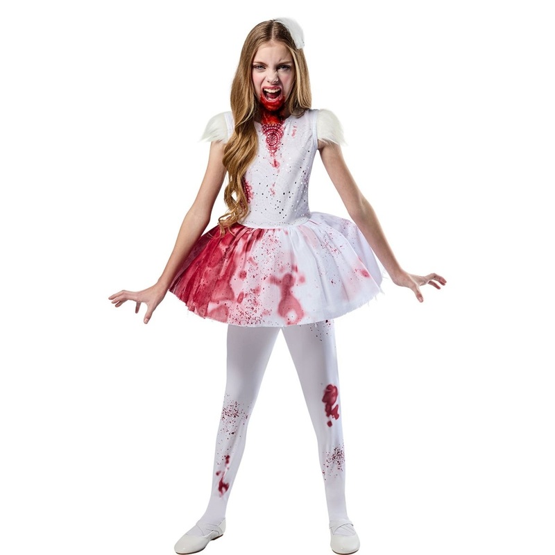 Abigail Costume for Kids, Bloody Dress S