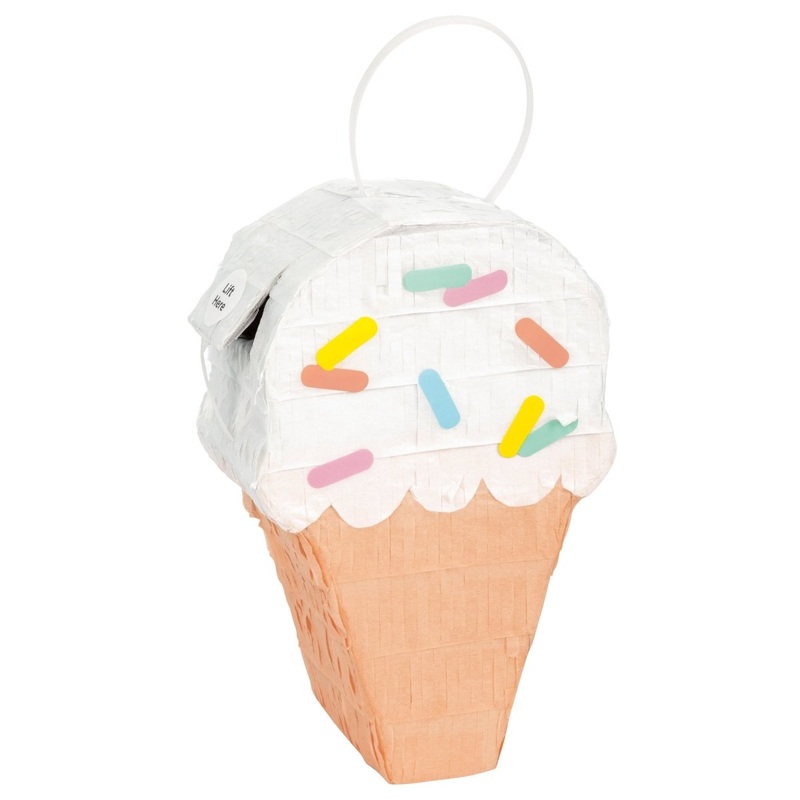Mini Ice Cream Favour Piata, 1 Count