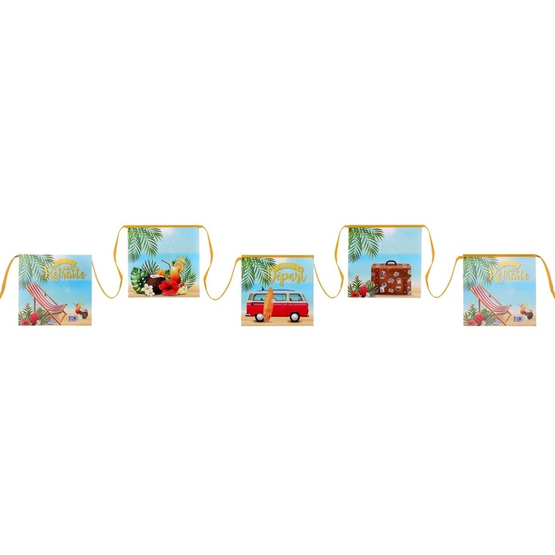 Retraite Retro "Vive la retraite" Banner, 1 Count