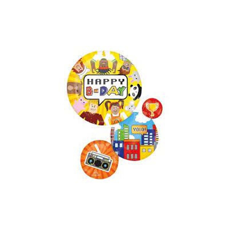 Roblox Party Town Supershape Balloon, 28 Inches, 1 Count