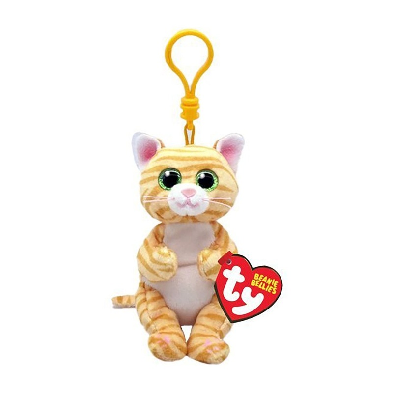 TY Beanie Bellies Plush with Clip, Mango, 5 Inches, 1 Count