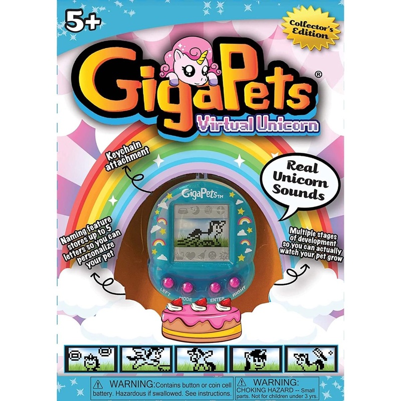GigaPets Virtual Unicorn, 1 Count