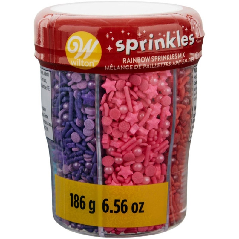 Rainbow Medley Sprinkles 6 Cell, 6,56 Oz, 1 Count