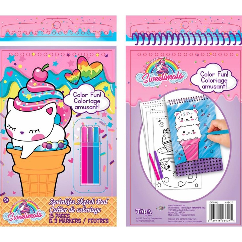 Sweetimals Sprinkles Sketch Pad, 1 Count