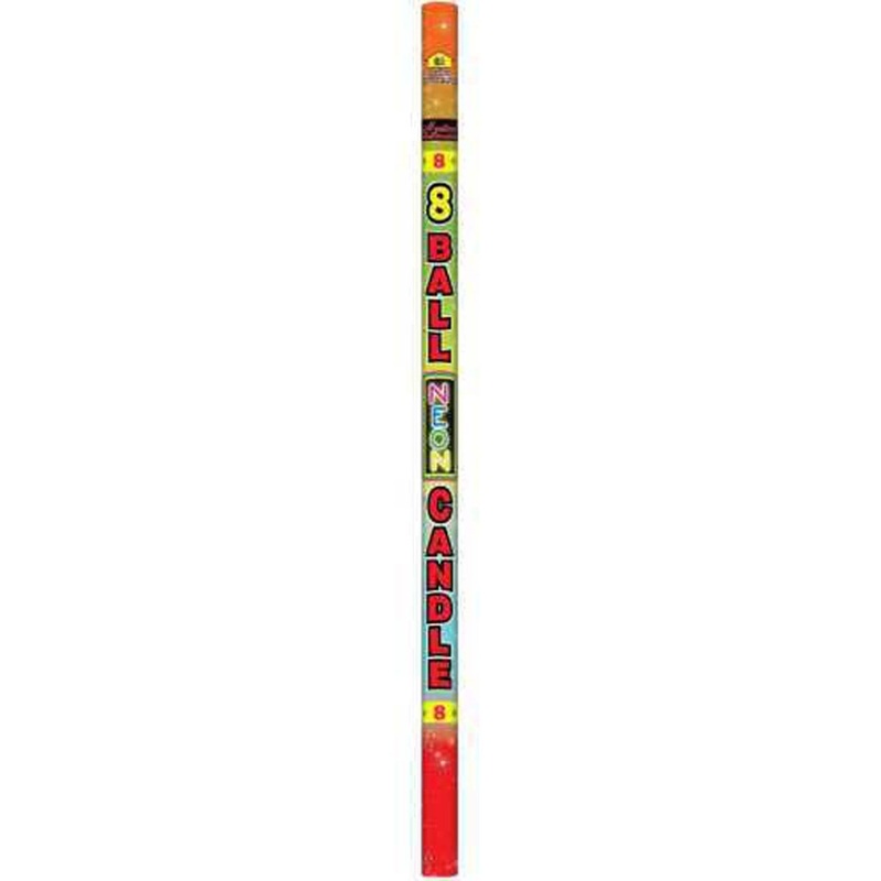 8 Ball Roman Candle Firework, 1 Count