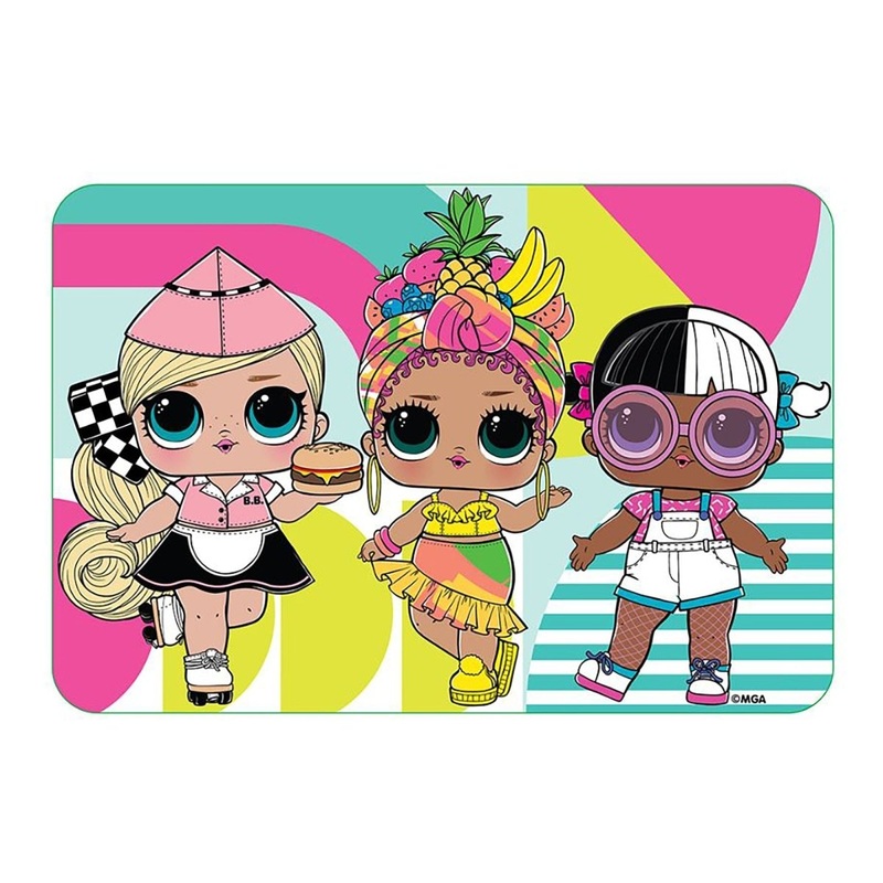 LOL Surprise Placemat, 17 x 12 Inches, 1 Count