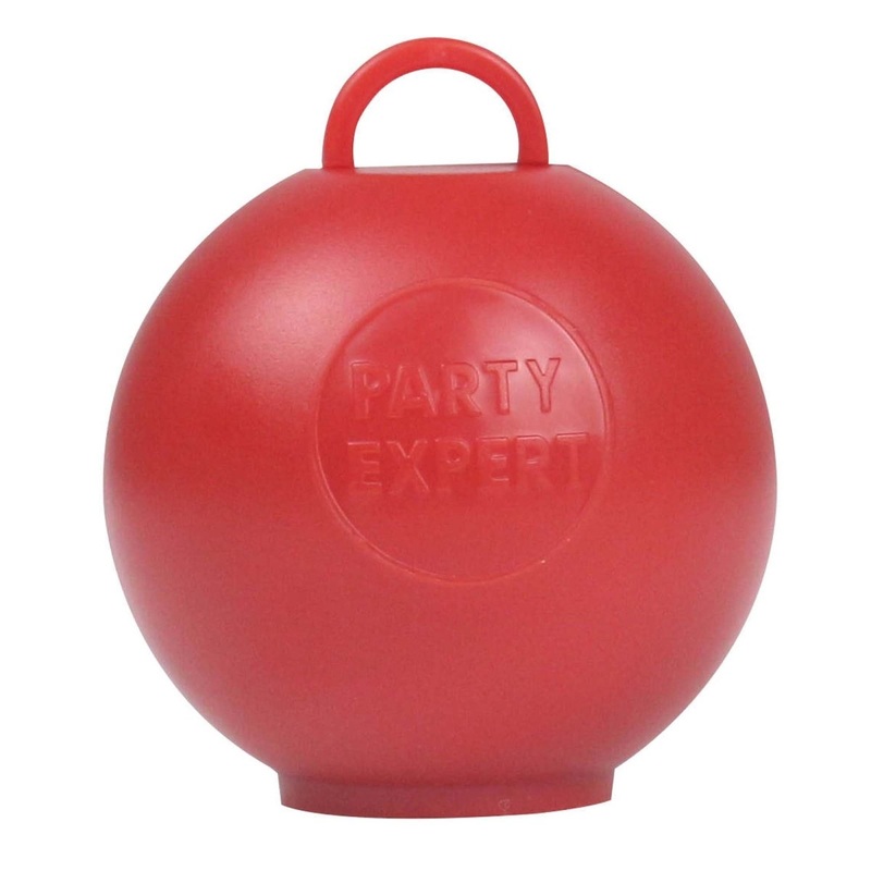 Red Bubble Balloon Weight, 1 Count