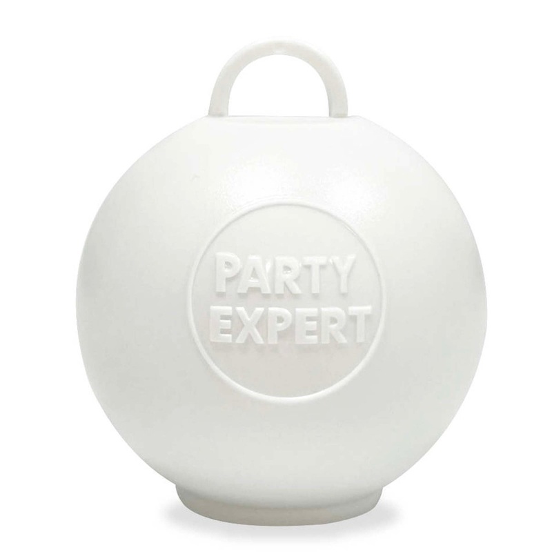 White Bubble Balloon Weight, 1 Count