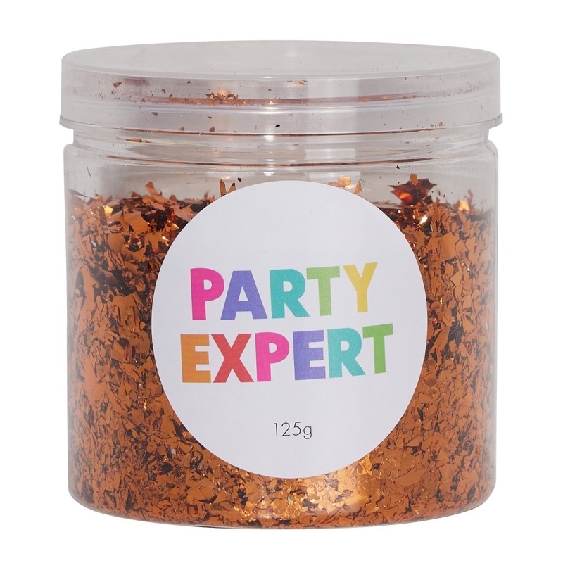 Shredded Orange Confetti, 1 Count