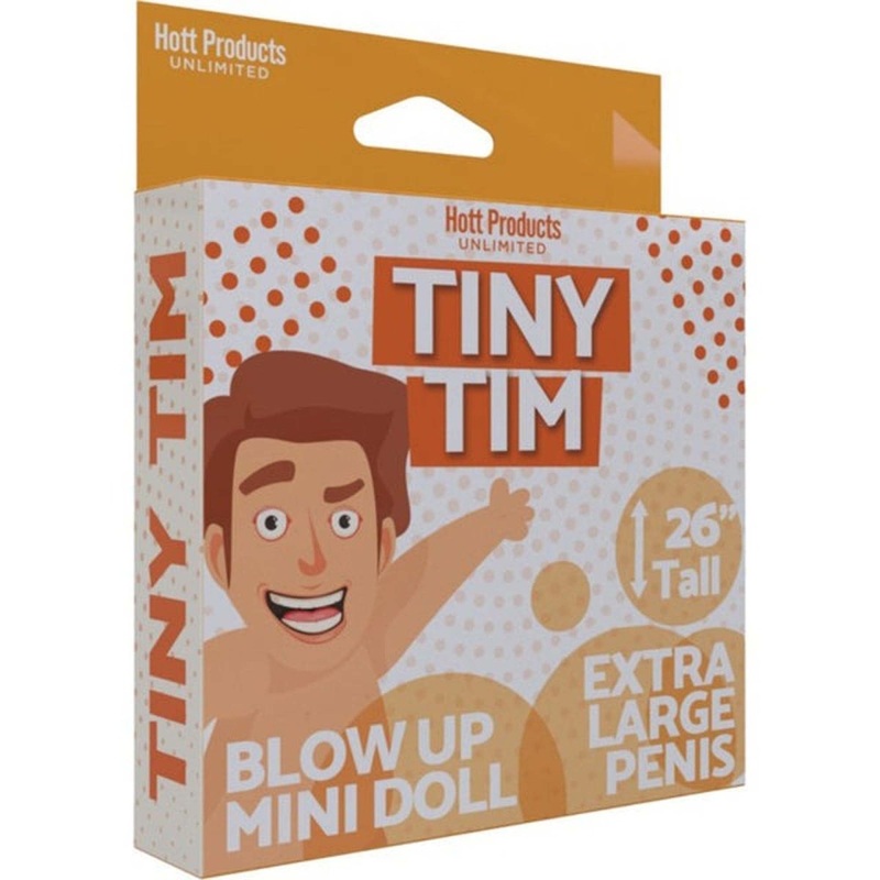Bachelorette Party Inflatable Tiny Tim Doll, 26 Inches, 1 Count
