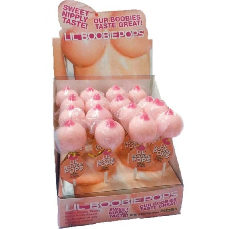 Bachelorette Party Lil'Boobie Pop Candy, 1 Count