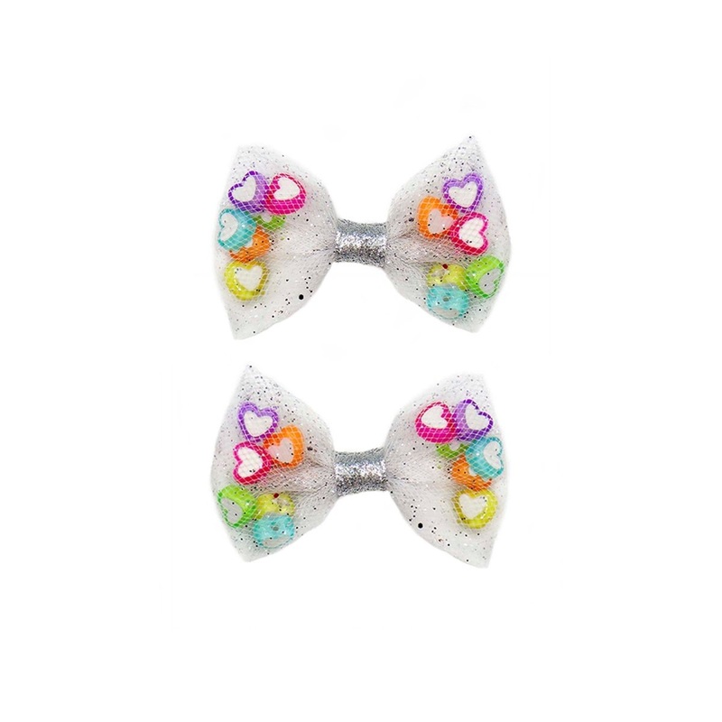 Bowtastic Party Hairclips for Kids, 2 Count