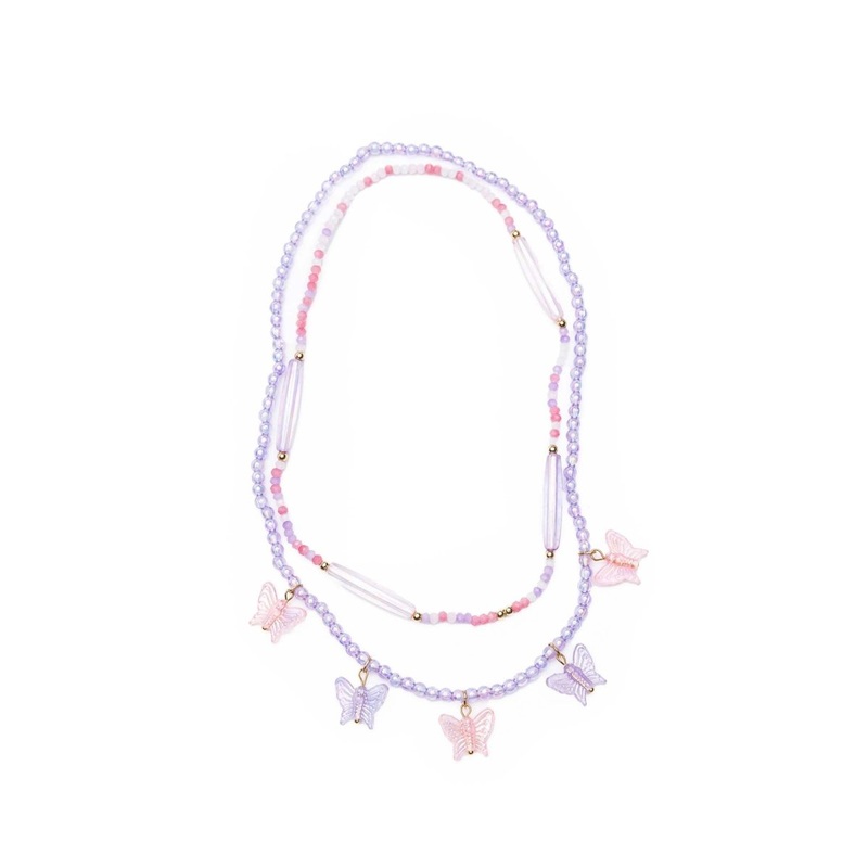 Butterfly Beauty Necklace Set for Kids, 1 Count