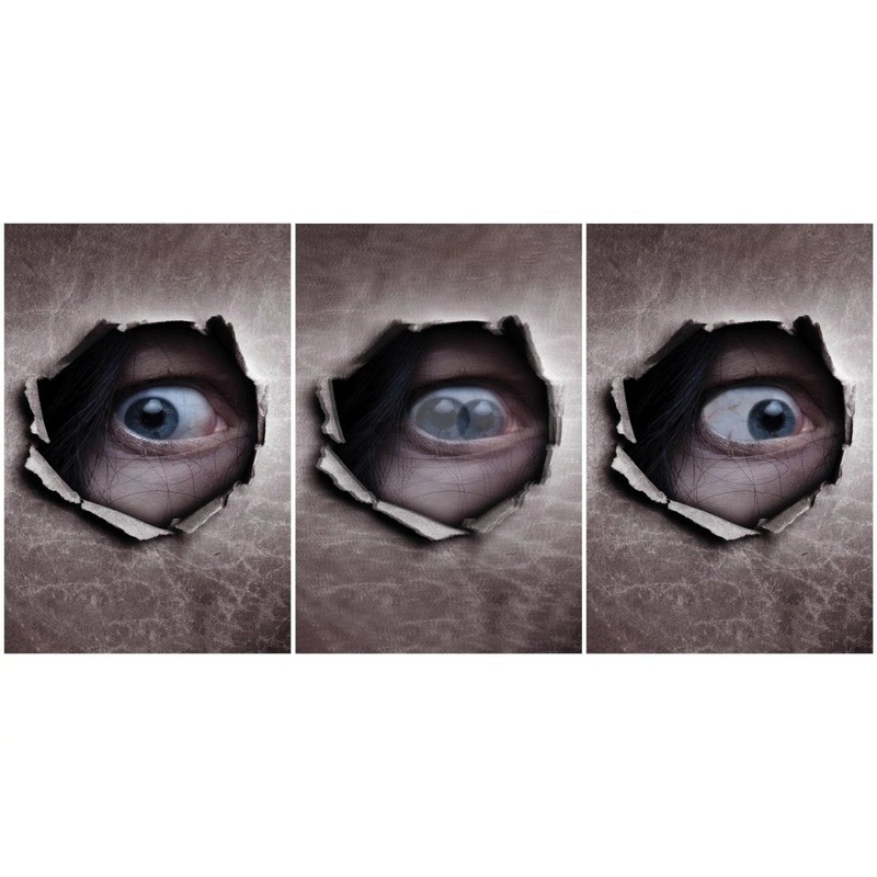 Creepy Carnival Eyes On You Lenticular Poster, 18 x 12 Inches, 1 Count