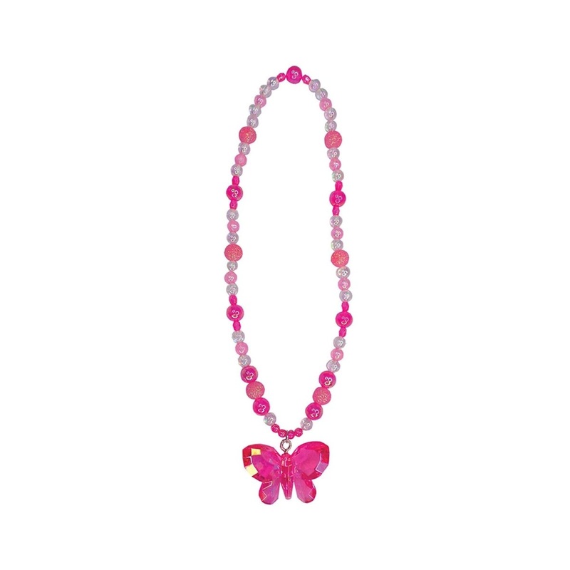 Fancy Butterfly Flutter Necklace, 1 Count