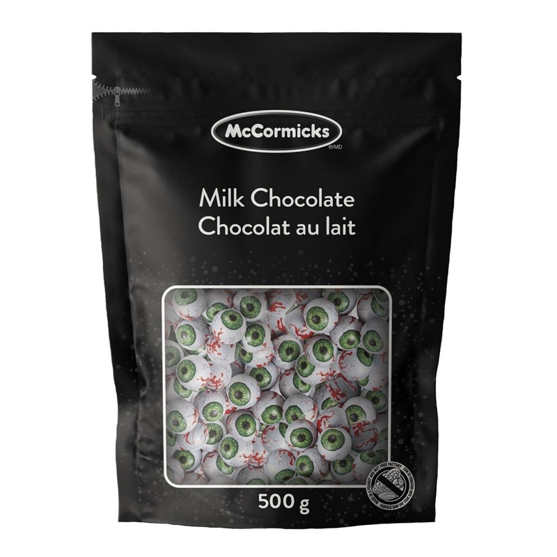 Halloween Eyeballs Milk Chocolate, 500g, 1 Count
