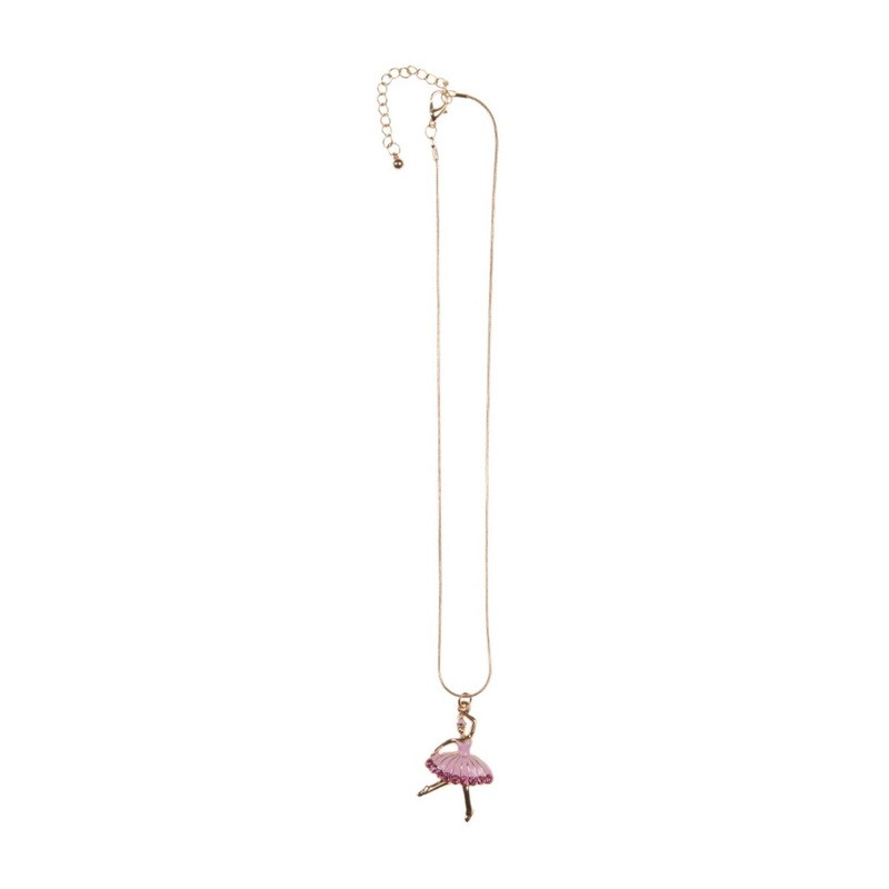 Pink Ballet Beauty Necklace for Kids, 1 Count