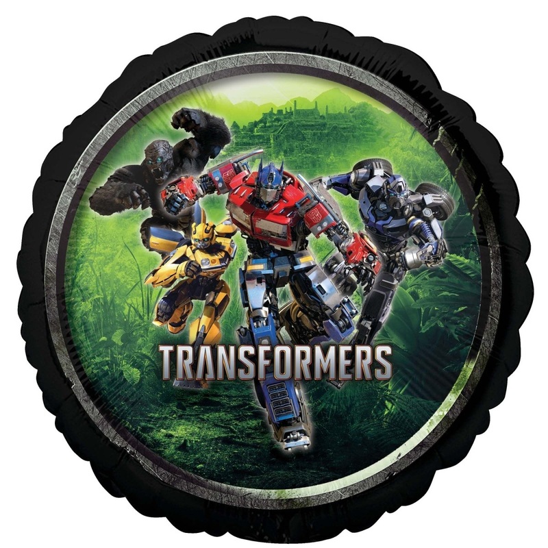 Transformers: Rise of the Beasts Round Foil Balloon, 18 Inches, 1 Count