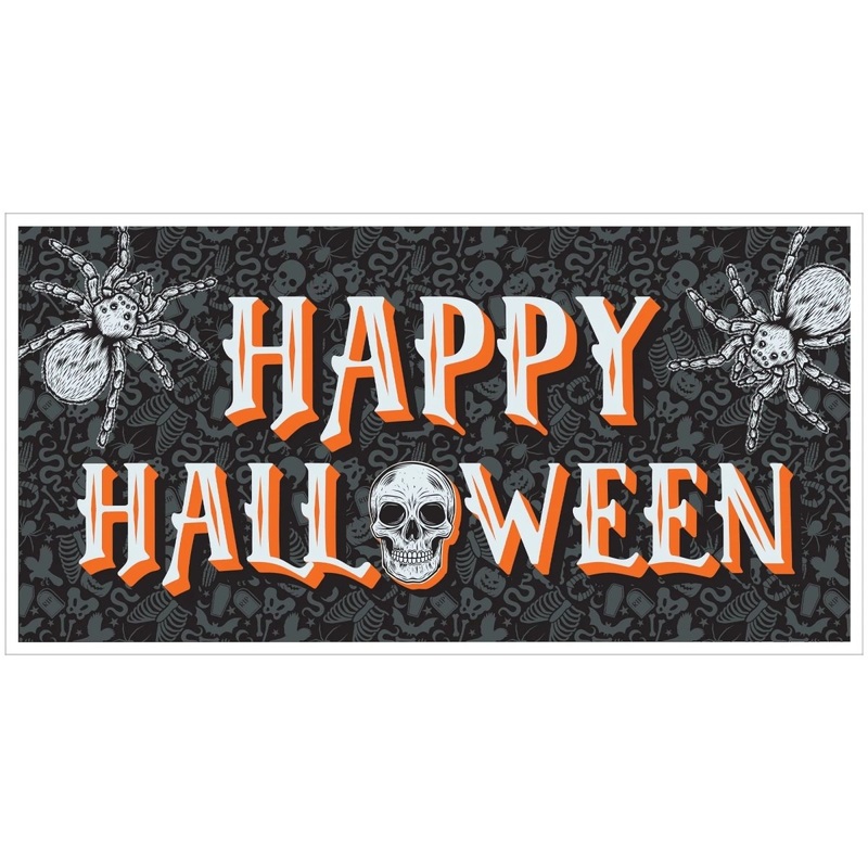 Wicked Haunting Halloween Banner, 33.5 x 65 Inches, 1 Count