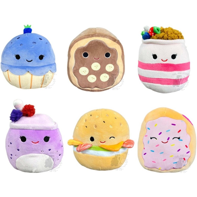 Breakfast Squad Squishmallow Plush, 5 Inches, Assortment, 1 Count