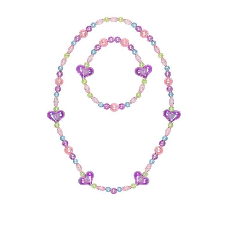 My Heart Will Go On Necklace and Bracelet Set for Kids