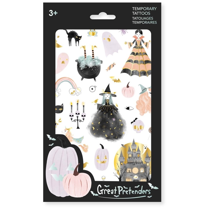 Natasha the Raven Witch Tattoos, 8 Count