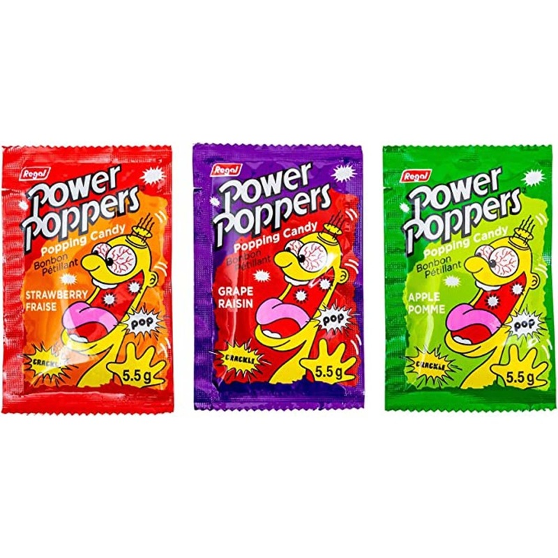 Power Poppers Candies, 75g, 1 Count