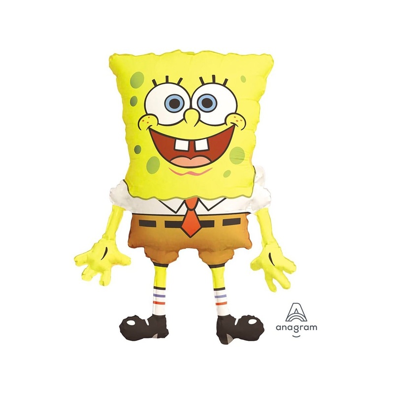 SpongeBob SquarePants Supershape Foil Balloon, 28 Inches, 1 Count