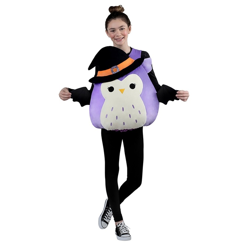 Squishmallows Holly the Owl Vest Costume for Kids One Size