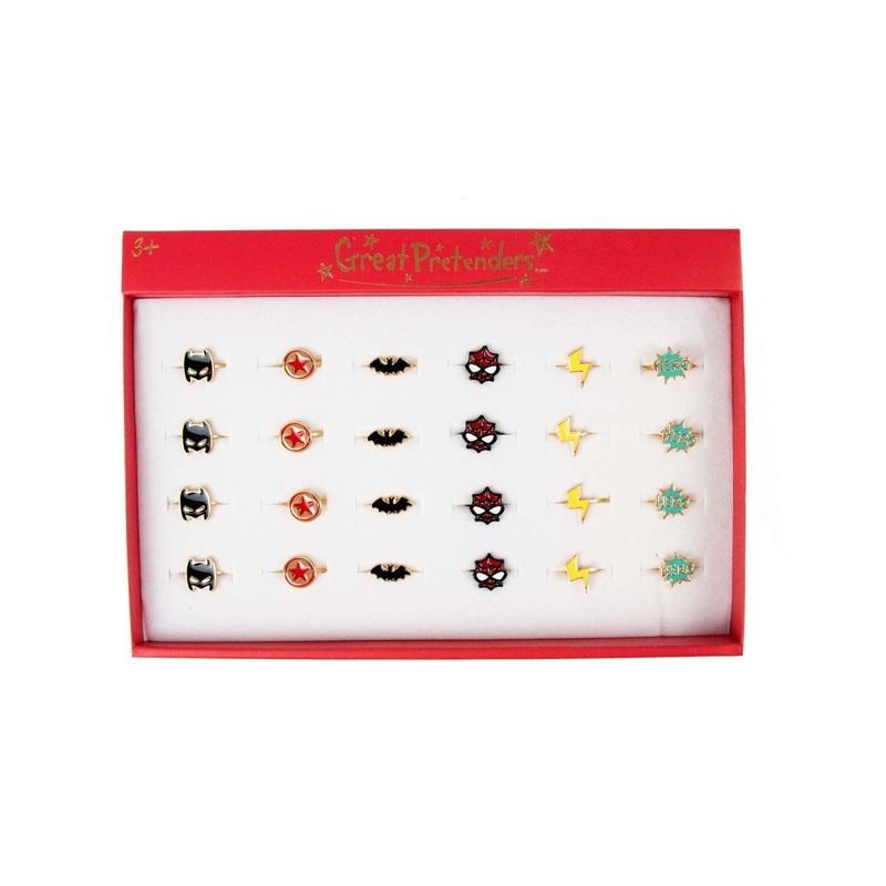 Superhero Ring, Assortment, 1 Count