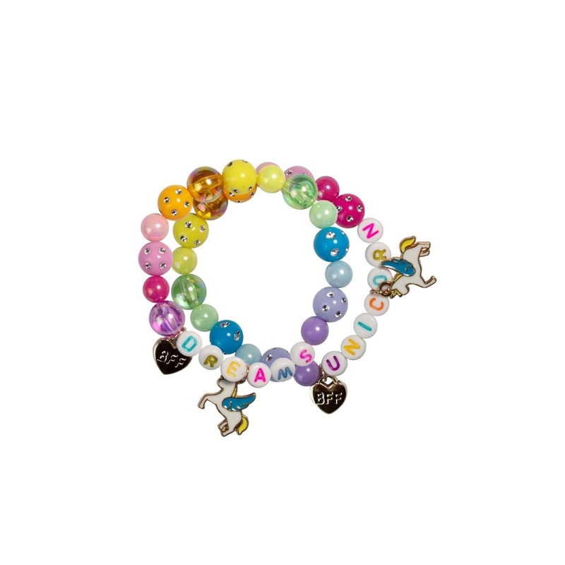 Unicorn Dream BFF Bracelets for Kids, 2 Count